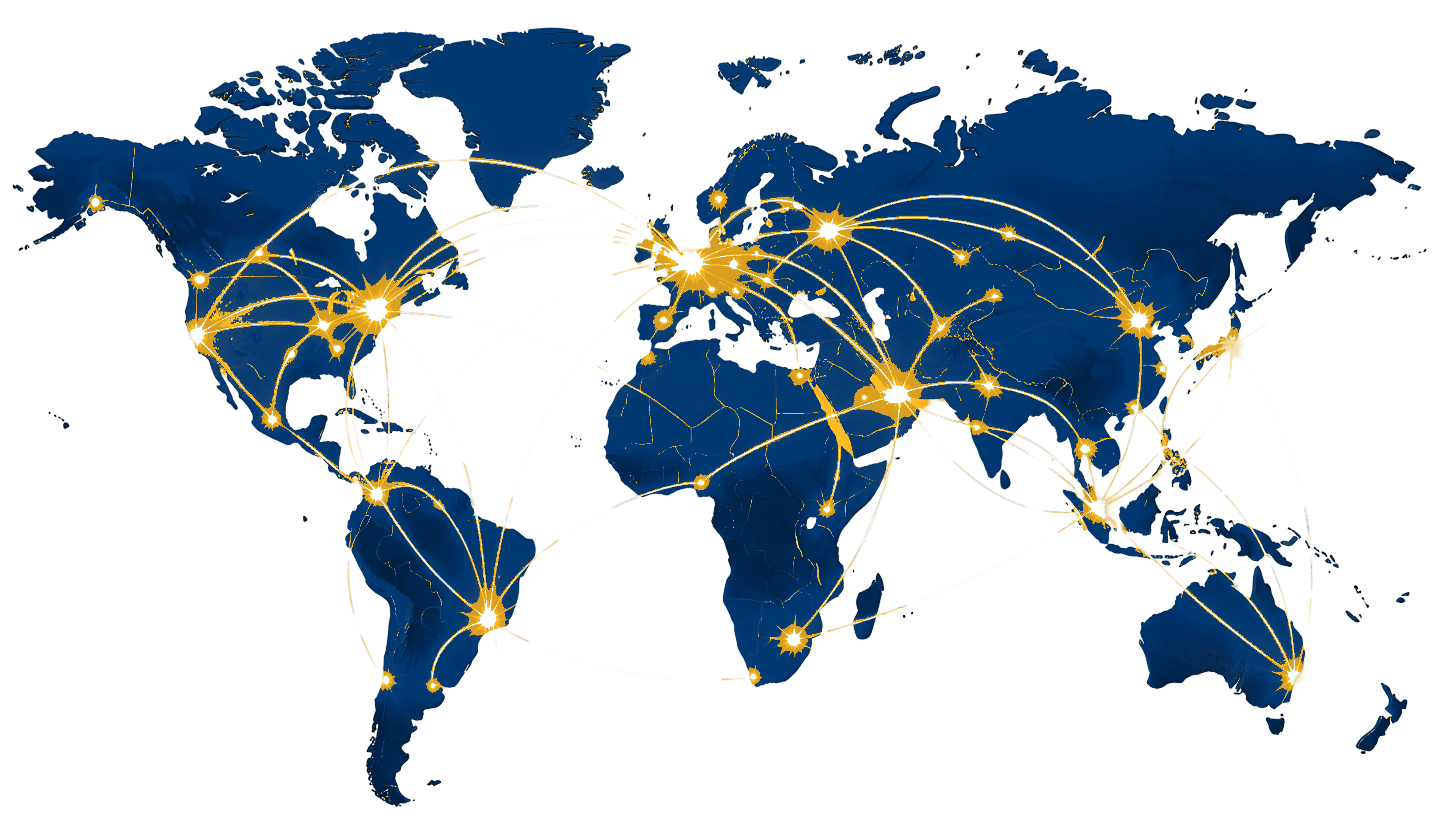 Global Client Distribution Map